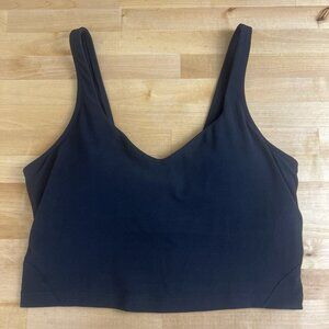 lululemon athletica Black Crop Top